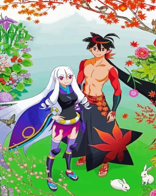 Katanagatari Poster Diamond Painting