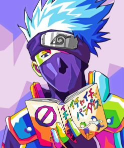 Kakashi Pop Art Diamond Painting