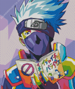 Kakashi Pop Art Diamond Painting