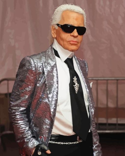 Karl Lagerfeld Diamond Painting