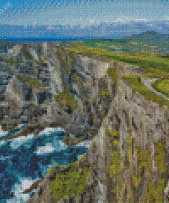 Kerry Ireland Cliff Diamond Painting