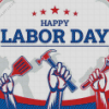 Labor Day Poster Diamond Painting