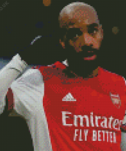 Lacazette Arsenal Player Diamond Painting