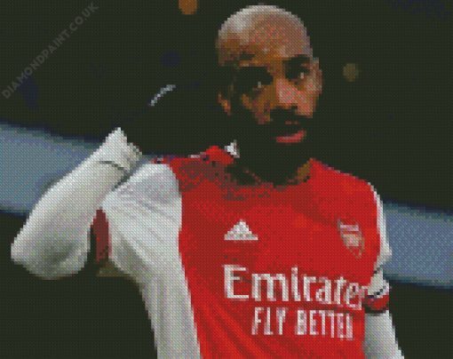 Lacazette Arsenal Player Diamond Painting