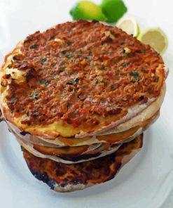 Lahmacun Food Diamond Painting