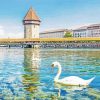 Lake Lucerne Switzerland Diamond Painting