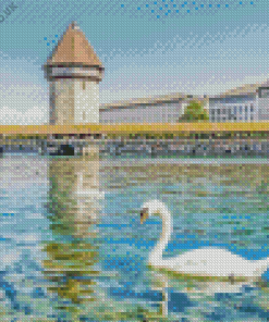 Lake Lucerne Switzerland Diamond Painting