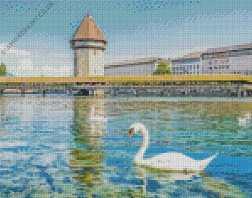 Lake Lucerne Switzerland Diamond Painting