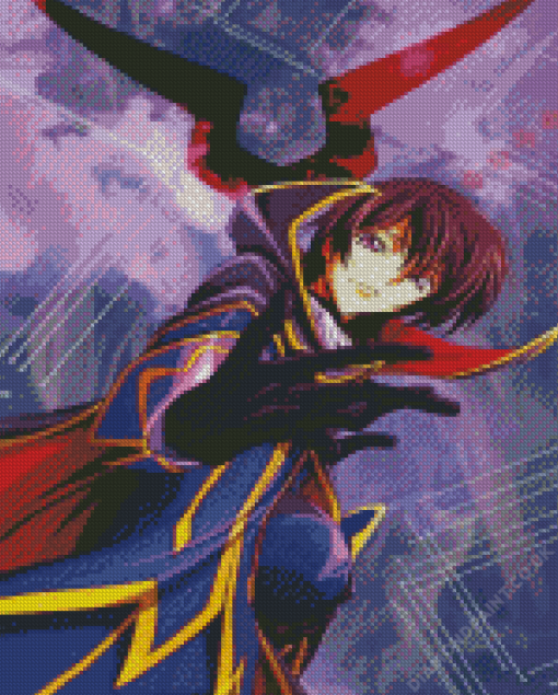 Lelouch Lamperouge Diamond Painting