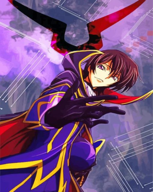 Lelouch Lamperouge Diamond Painting