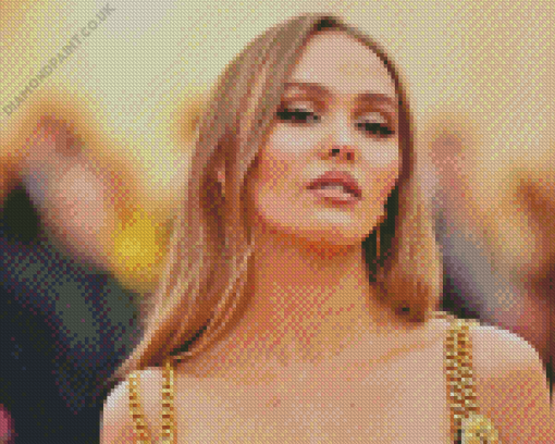 Lily Rose Depp Diamond Painting