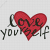 Love Yourself Heart Diamond Painting