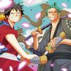 Luffy And Zoro Diamond Painting