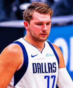 Luka Doncic Diamond Painting