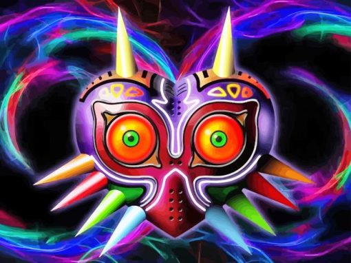 Majoras Mask Diamond Painting