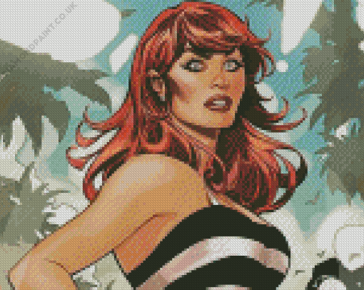 Mary Jane Diamond Painting