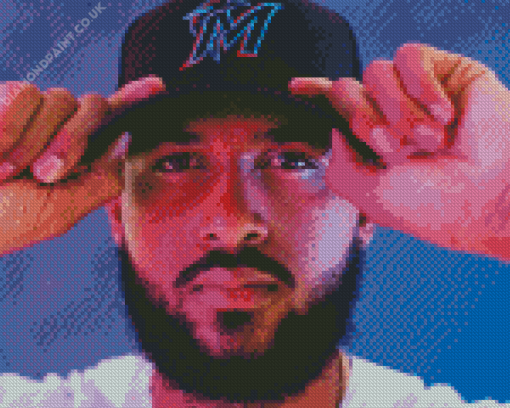 Miami Marlins Player Diamond Painting