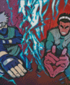 Might Guy And Kakashi Diamond Painting