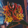 Miles Morales Spiderman Diamond Painting