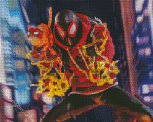 Miles Morales Spiderman Diamond Painting