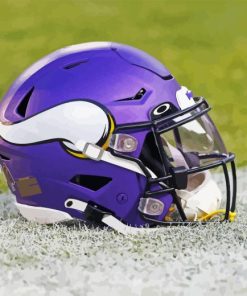 Minnesota Vikings Helmet Diamond Painting