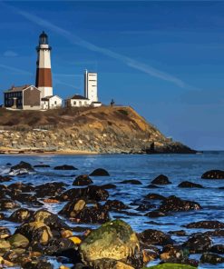 Montauk Point Lighthouse Diamond Painting