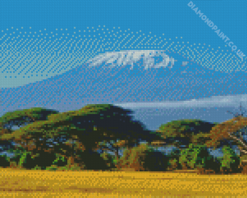 Mount Kilimanjaro Diamond Painting