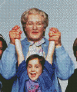 Mrs Doubtfire Movie Diamond Painting