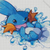 Mudkip Diamond Painting