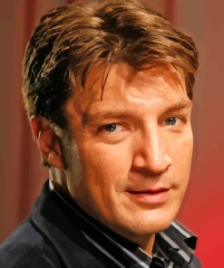 Nathan Fillion Diamond Painting