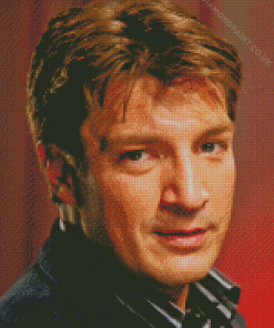 Nathan Fillion Diamond Painting