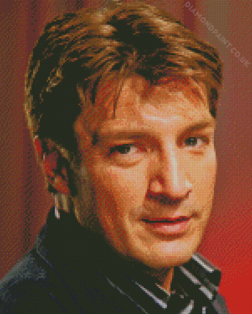 Nathan Fillion Diamond Painting