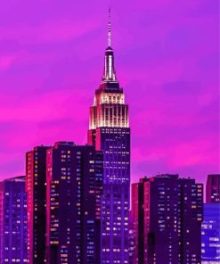 New York Skyline Diamond Painting