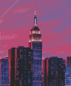 New York Skyline Diamond Painting