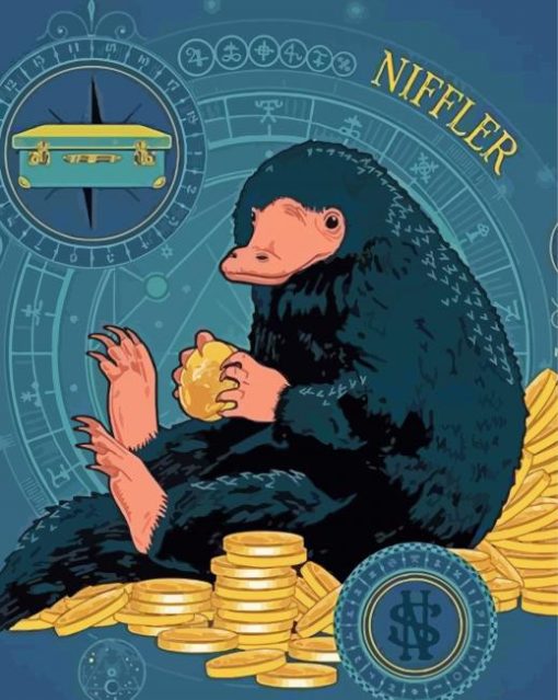 Niffler Art Diamond Painting