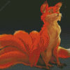 Nine Tailed Fox Diamond Painting