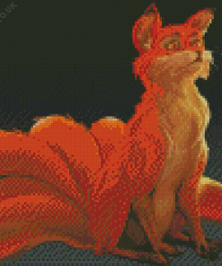 Nine Tailed Fox Diamond Painting