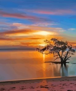 Nudgee Beach Diamond Painting