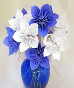 Origami Flowers Diamond Painting