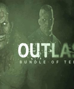 Outlast Game Poster Diamond Painting