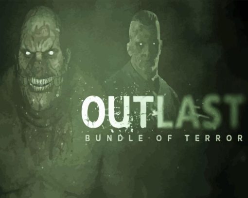 Outlast Game Poster Diamond Painting