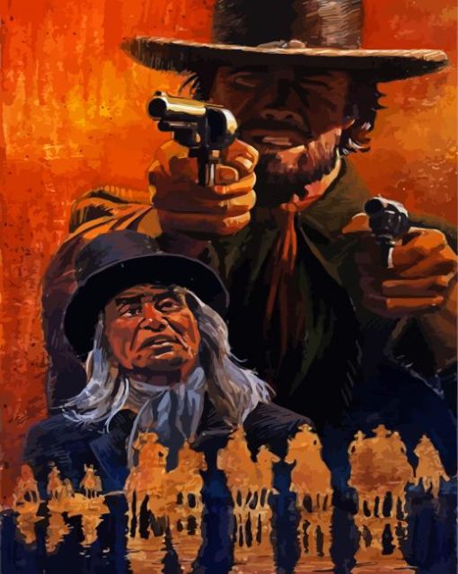 Outlaw Josey Wales Diamond Painting