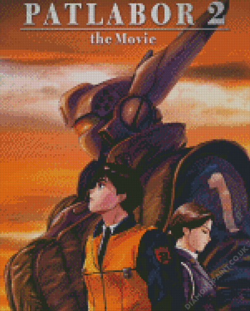 Patlabor 2 Poster Diamond Painting