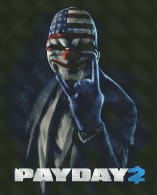 Payday Game Diamond Painting