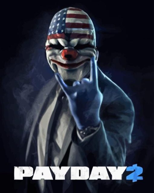 Payday Game Diamond Painting