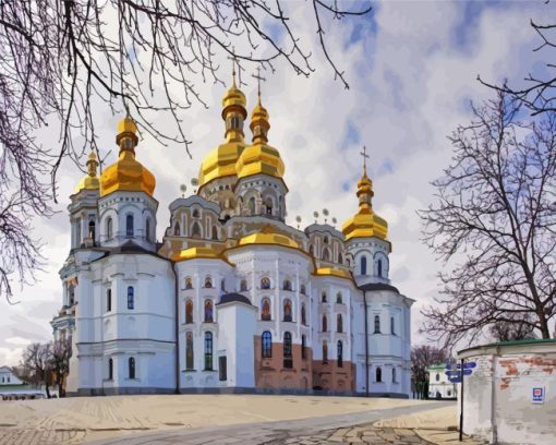 Pechersk Lavra Kyiv Diamond Painting