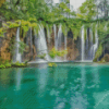 Plitvice Lakes Diamond Painting