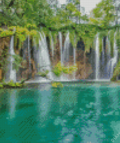 Plitvice Lakes Diamond Painting