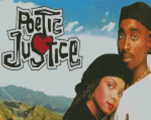 Poetic Justice Poster Diamond Painting