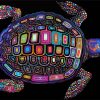 Psychedelic Sea Turtle Diamond Painting